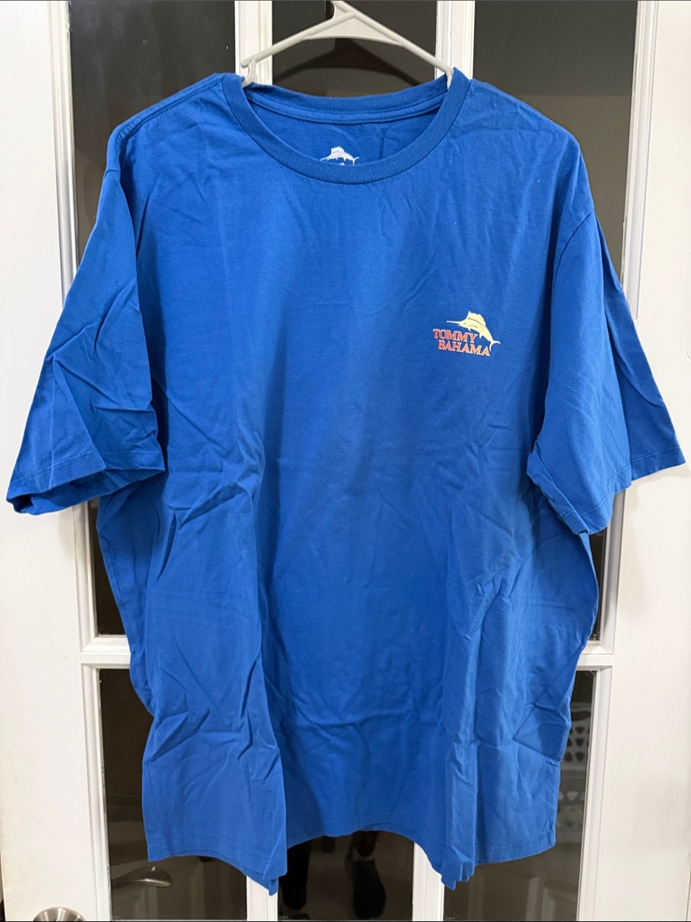 Tommy Bahama Royal Blue Dolphin Chest Logo Tee